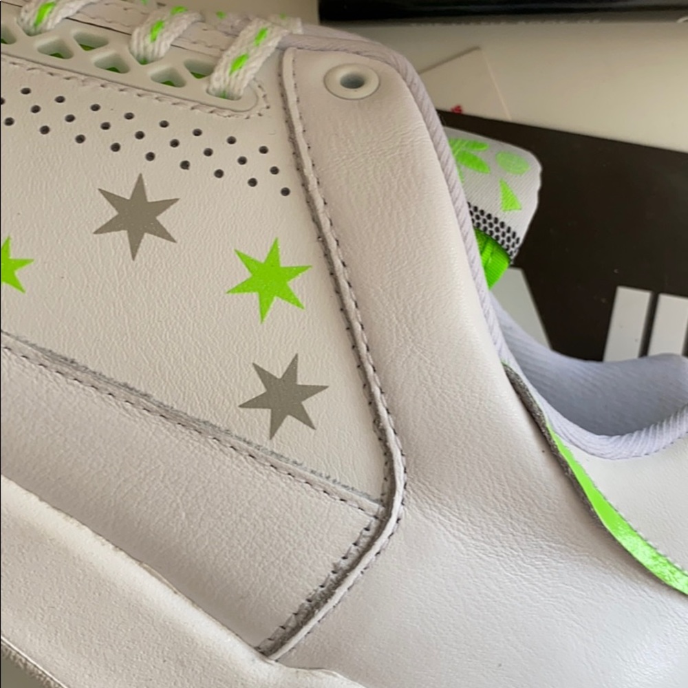 New Adidas slamcourt white sneakers shoes - Picture 5 of 8